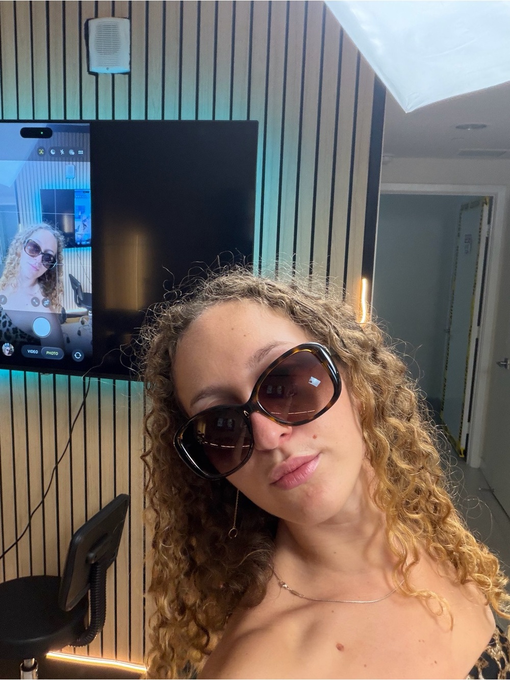 Tiffany & Co. Oversized Brown Gradient Sunglasses